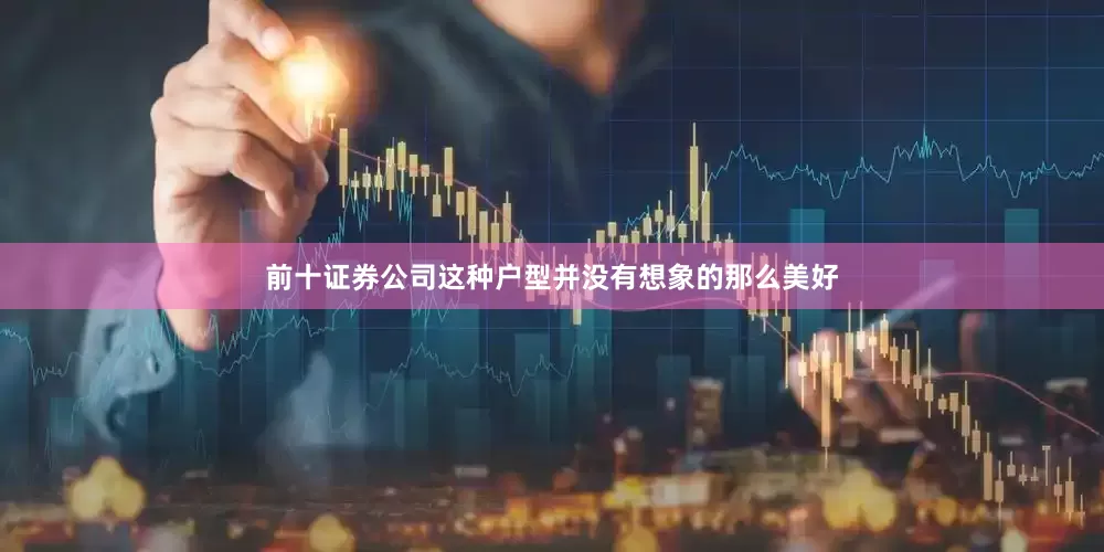前十证券公司这种户型并没有想象的那么美好